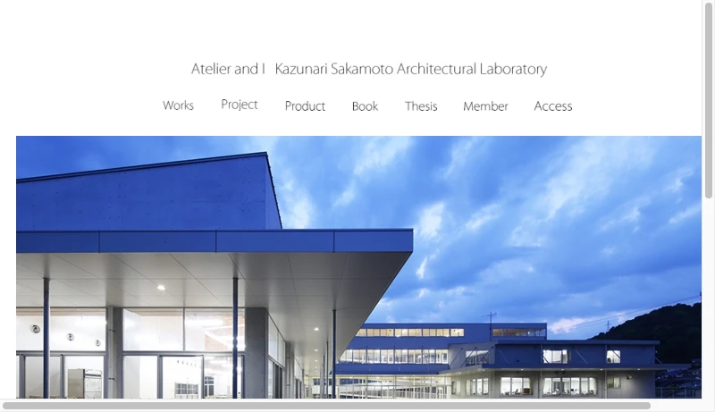 坂本一成研究室 - アトリエ・アンド・アイ　坂本一成研究室