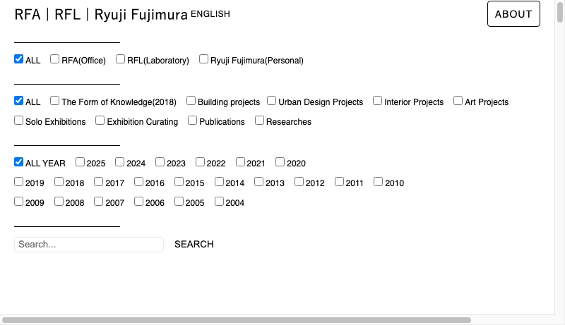 藤村龍至建築設計事務所 - RFA | RFL | Ryuji Fujimura