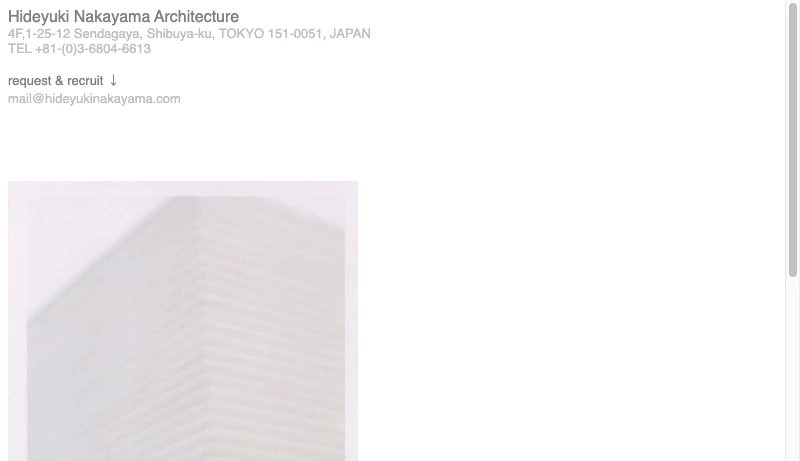 中山英之建築設計事務所 - Hideyuki Nakayama Architecture