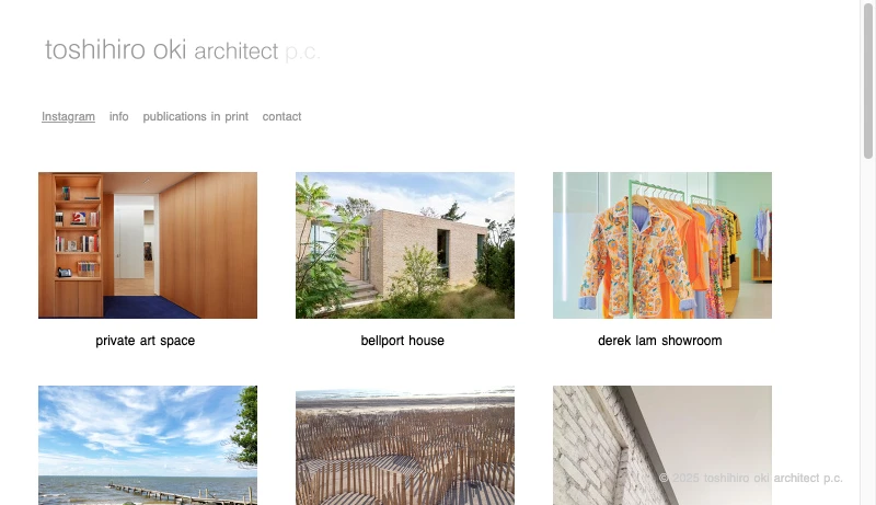 TOSHIHIRO OKI ARCHITECT - toshihiro oki architect