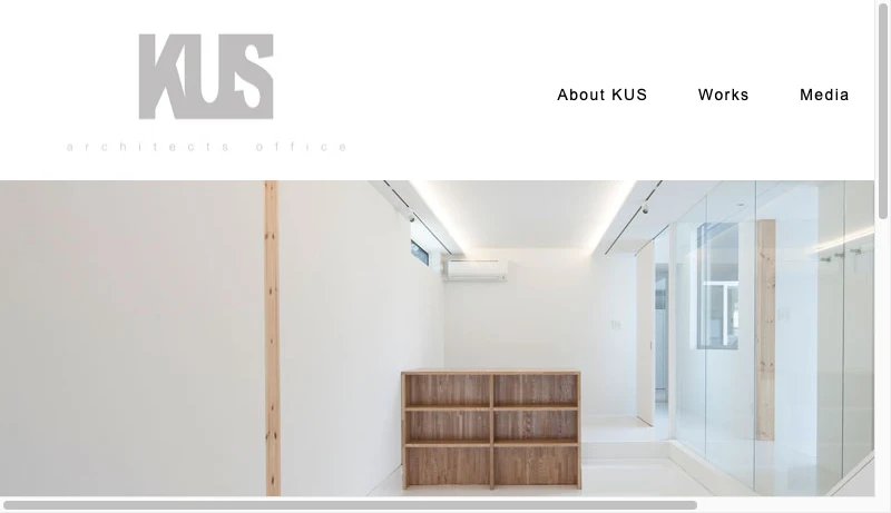 内海彩＋小杉栄次郎／KUS - Home｜KUS